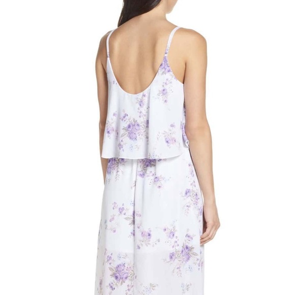 The Carolina Popover Maxi Dress with Side Slit - Picture 5 of 5